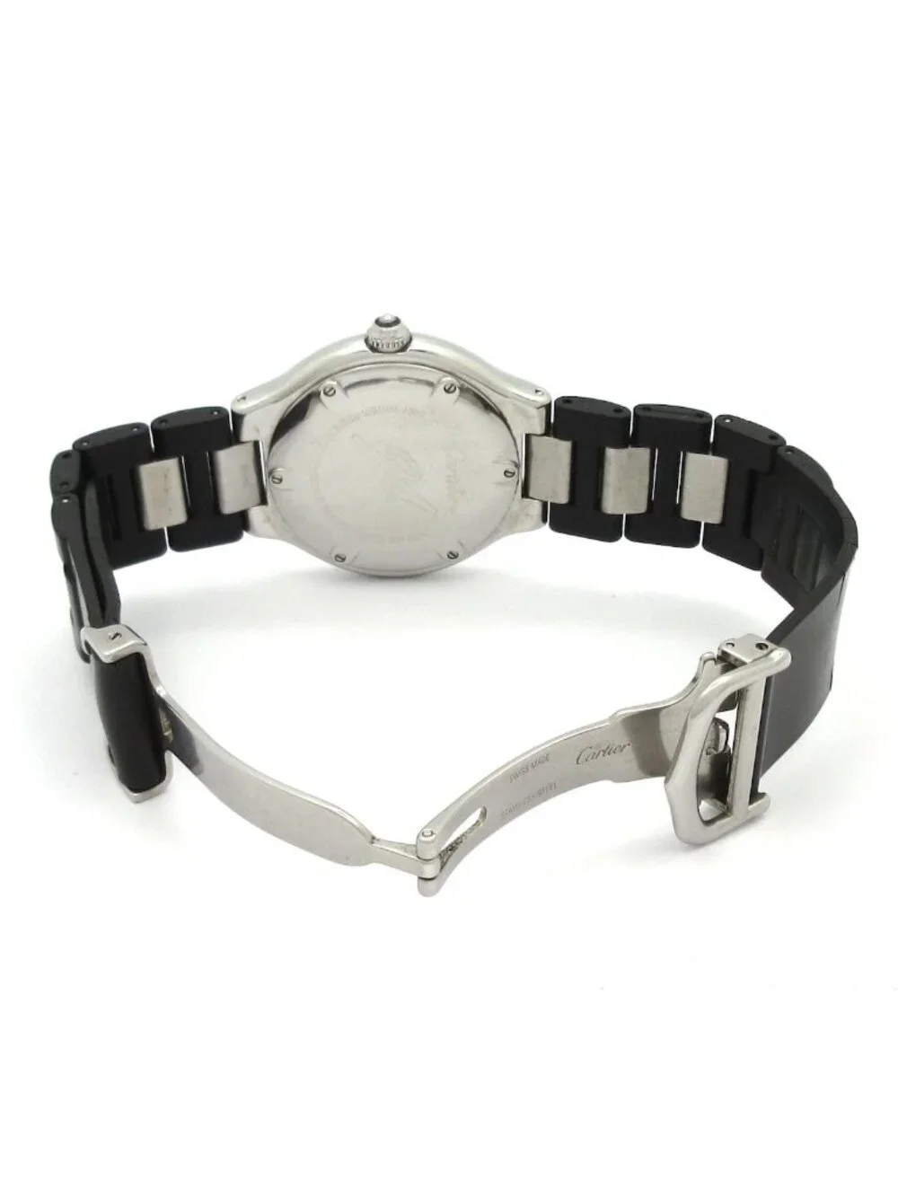 Cartier Watch Must 21 Vingt-et-un Autoscaph Black